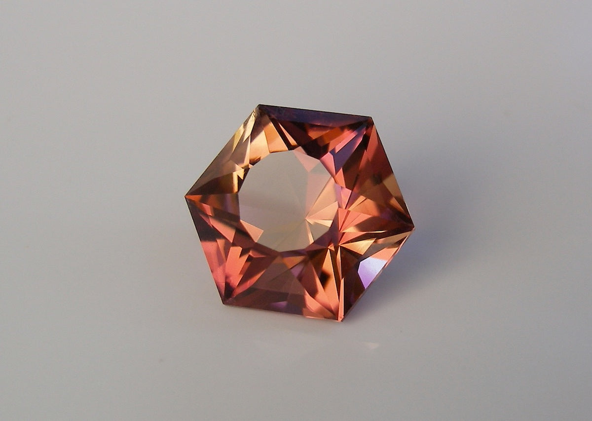 Pareja Turmalina var. Rubelitan 2 kt y 2,2 kt